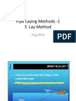 Pipe Laying Methods - S-Lay Method