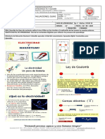 Guía de Trabajo Física 11 Sobre Electricidad y Magnetismo Alcape PDF