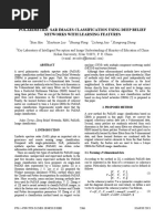 Polarimetric Sar Images Classification Using Deep Belief Networks With Learning Features