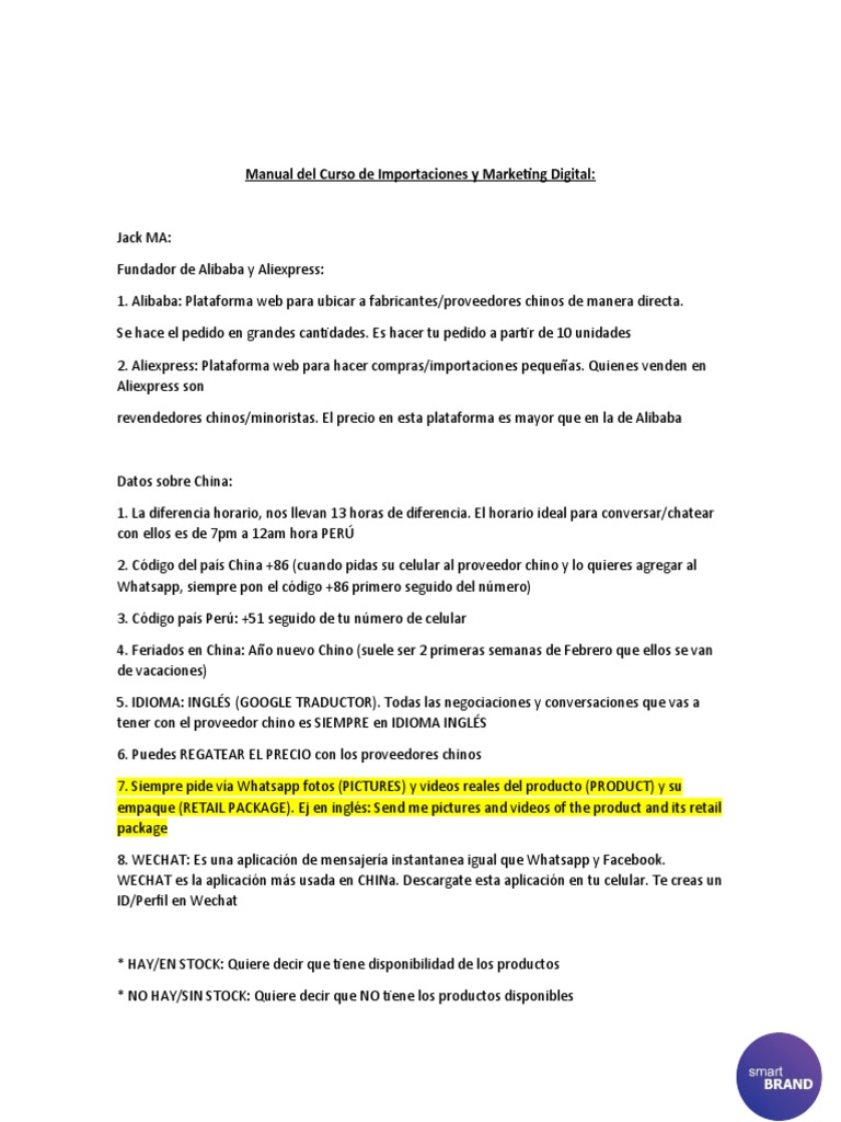 Curso de Importaciones desde China | PDF | aduana | Transferencia bancaria