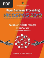 Proceedingshicospos2019 PDF | PDF | Activism | Data