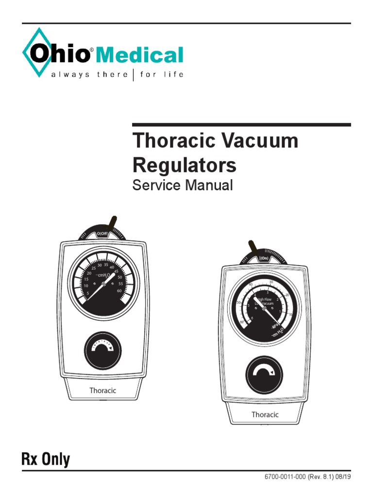 Suction RegulatorsServiceManual PDF Vacuum Valve