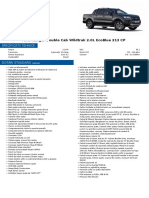 Oferta Ford Ranger Double Cab Wildtrak 2.0L EcoBlue 213 CP SABRE PDF