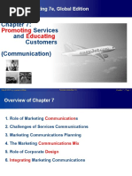 Services and Customers (Communication) : Promoting Educating