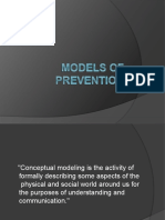 Models of Prevention