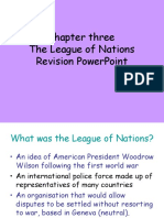 Chapter Three The League of Nations Revision Powerpoint