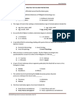 Practice Test in Crop Protection: DIRECTION: Encircle The Letter of The Best Answer From The Choices Given. 1