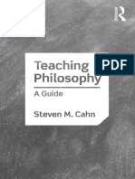 Steven M. Cahn - Teaching philosophy_ a guide-Routledge (2018).pdf