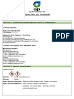 Material Safety Data Sheet (MSDS) : SECTION 1: Identification of The Substance/Mixture and Company