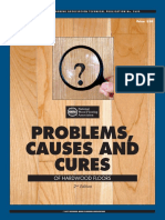 Problems, Causes and Cures: of Hardwood Floors