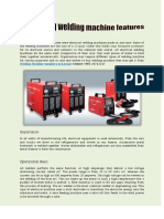 Interesting Welding Machine Features PDF