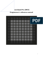 Launchpad Pro (MK3) Programmer's Reference Manual