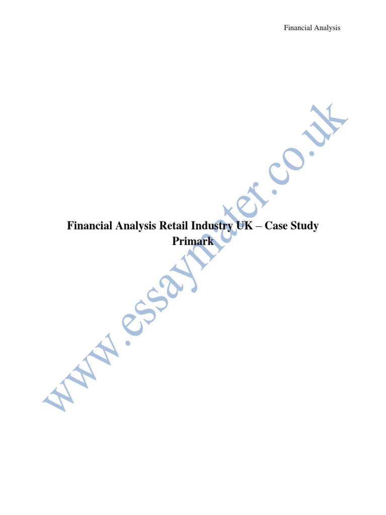 Primark Financial Performance Analysis | PDF | Price–Earnings Ratio ...