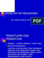 Wajib Daftar Perusahaan