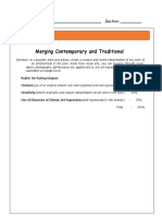 Activity: Merging Contemporary and Traditional