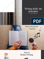 Writing Skills: The Principles: Ritesh Chaudhary