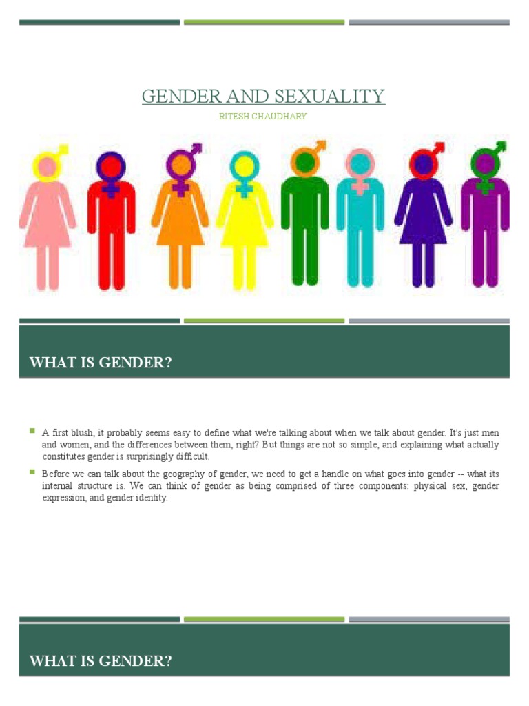 Gender and Sexuality | PDF | Gender | Gender Studies