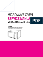 Microwave Oven: Service Manual