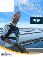 Reference Manual For Oyster Aquaculturits