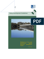 Local Government Natural Resource Management Policy Manual - 2008 - Policy Development Guidelines