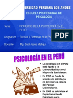 Semana 16 2020-I Pioneros de La Psicología en El Perú