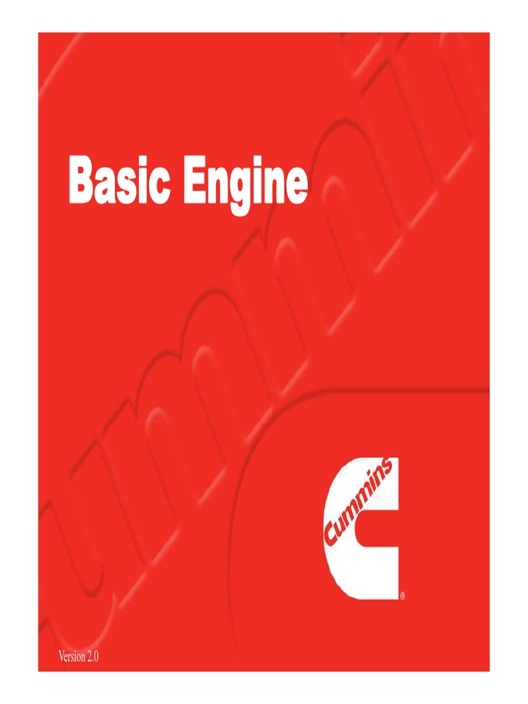Basic Engine PDF PDF Piston Internal Combustion Engine