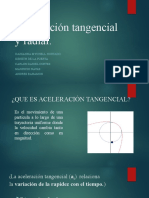 Aceleración Tangencial y Radial