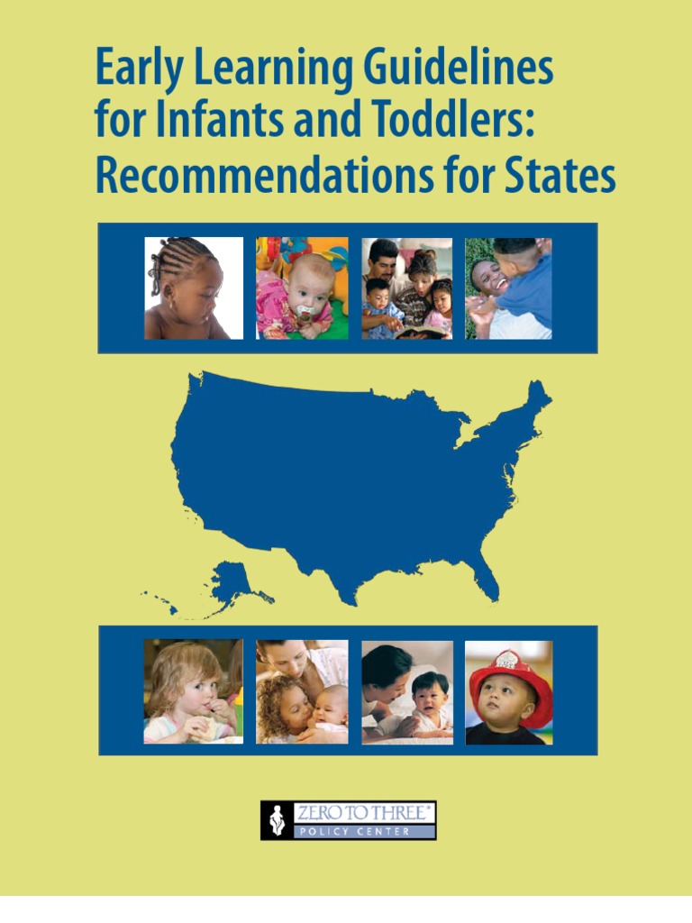 Early Learning Guidelines For Infants and Toddlers For