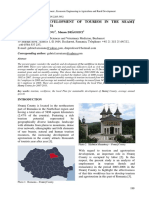 Employment Development of Tourism in The Neamţ County - Romania