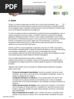 Cartilha de Segurança -- Spam