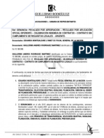 La Denuncia Contra Montealegre en El Congreso