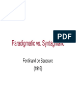 Paradigmatic Syntagmatic PDF