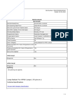 Bid Document Bid Details: Lamp Ballast For HPSV Lamps (35 Pieces)