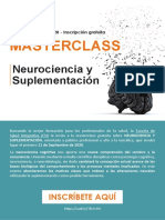 masterclass neurociencia y suplementacion