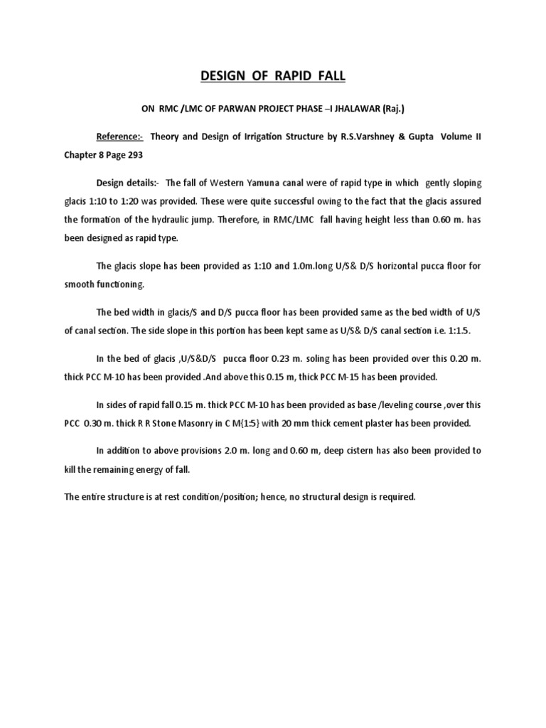 Rapid Fall Design | PDF | Technology & Engineering