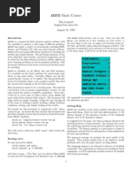 ANSYS Short Course: Tim Langlais Langlais@me - Umn.edu August 31, 1998