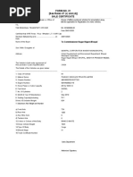 Form No. 21 (See Rules 47 (C) and (D) ) Sale Certificate: TO, The Regional Transport Officer