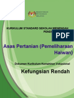 DKKV KSSMPK KR - Asas Pertanian (Pemeliharaan Haiwan)