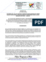 Decreto Municipal Emergencia Sanitaria 075-Signed