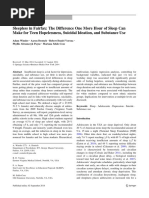 Sleepless in Fairfax: The Difference One More Hour of Sleep Can Make For Teen Hopelessness, Suicidal Ideation, and Substance Use