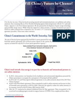 Fact Sheet - Will China's Future Be Cleaner