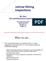 Electrical Wiring Inspections: Ric Peri Aircraft Electronics Association