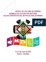 Dialogo sector cultural Pereira