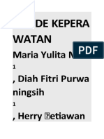 Ronde Kepera Watan: Maria Yulita Meo, Diah Fitri Purwa Ningsih, Herry Etiawan