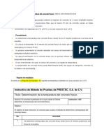 Determinar La Temperatura Del Concreto Fresco NMX-C435