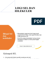 BIOLOGI SEL DAN MOLEKULER