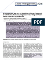 International Journal of Geology and Mining