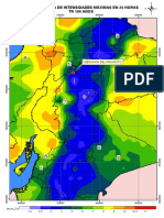 Mapa de Intensidades 100 Años