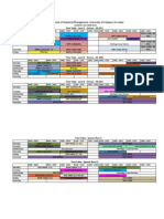 Time Table - MIT