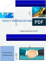 Tipos y Tacticas de Negociacion